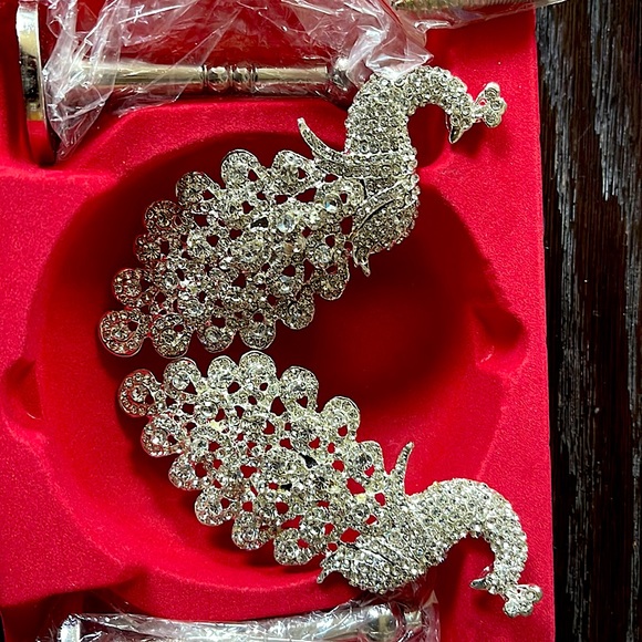 COPY - Curtain hold back Peacock design in original box - Picture 1 of 6